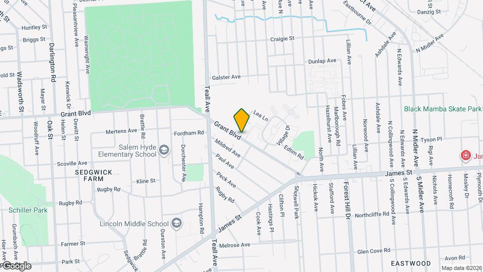 326 Grant Blvd Map and Location Details