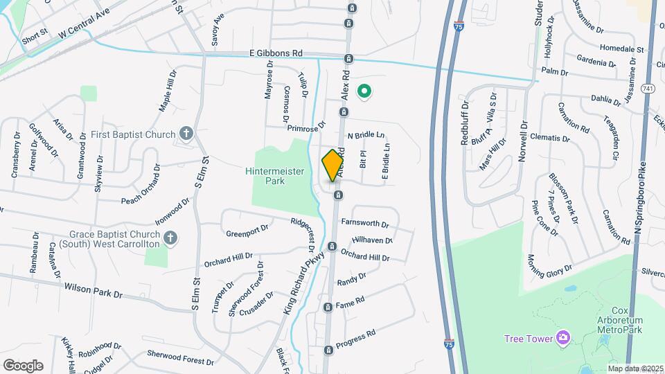 1197 S Alex Rd Map and Location Details