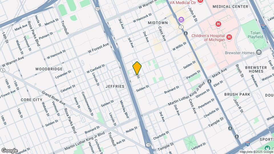 4055 4th St Map and Location Details