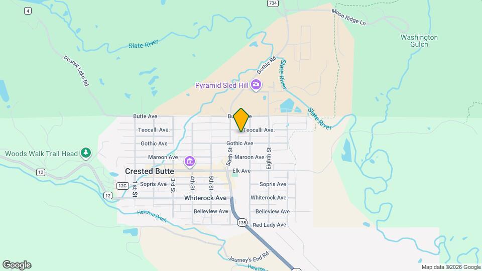 622 Teocalli Ave. Map and Location Details