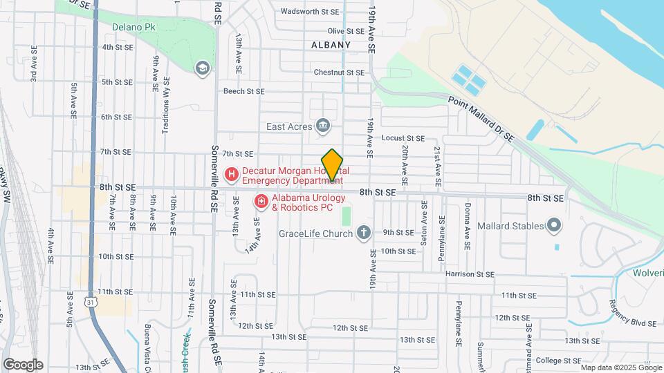 1628 8th St SE Map and Location Details