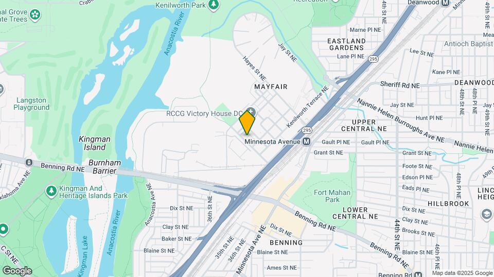 3728 Foote St NE Map and Location Details