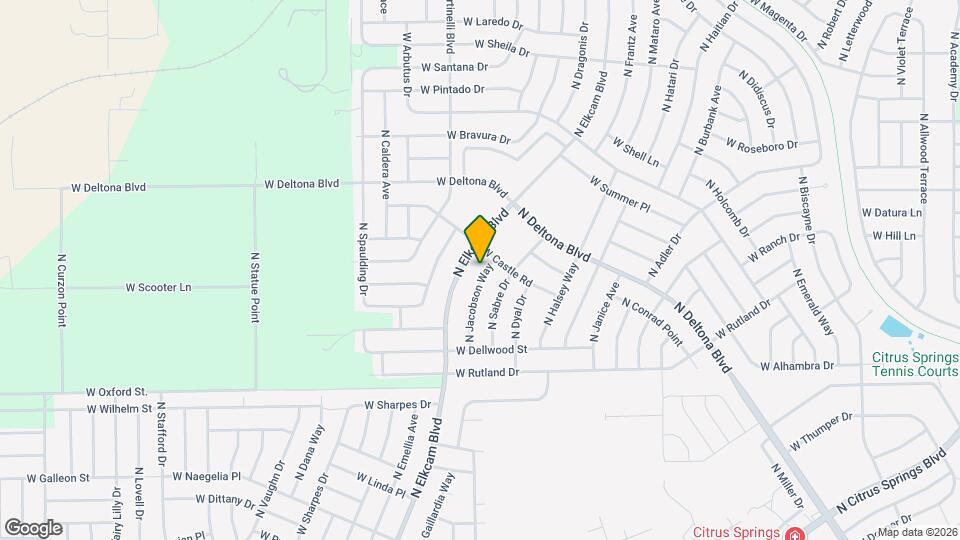 10270 N Jacobson Way Map and Location Details