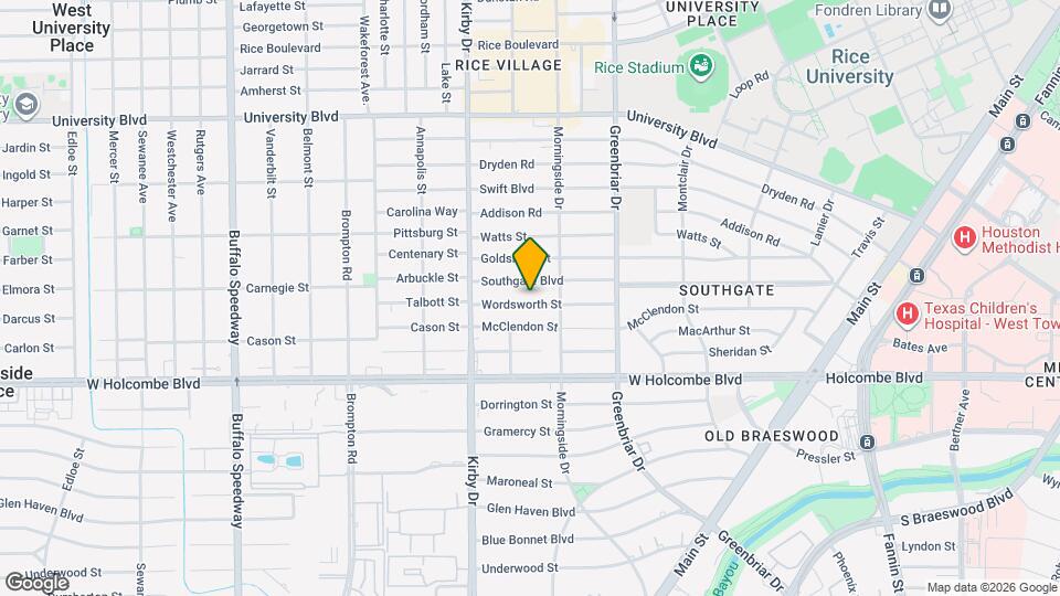 2422 Wordsworth St Map and Location Details