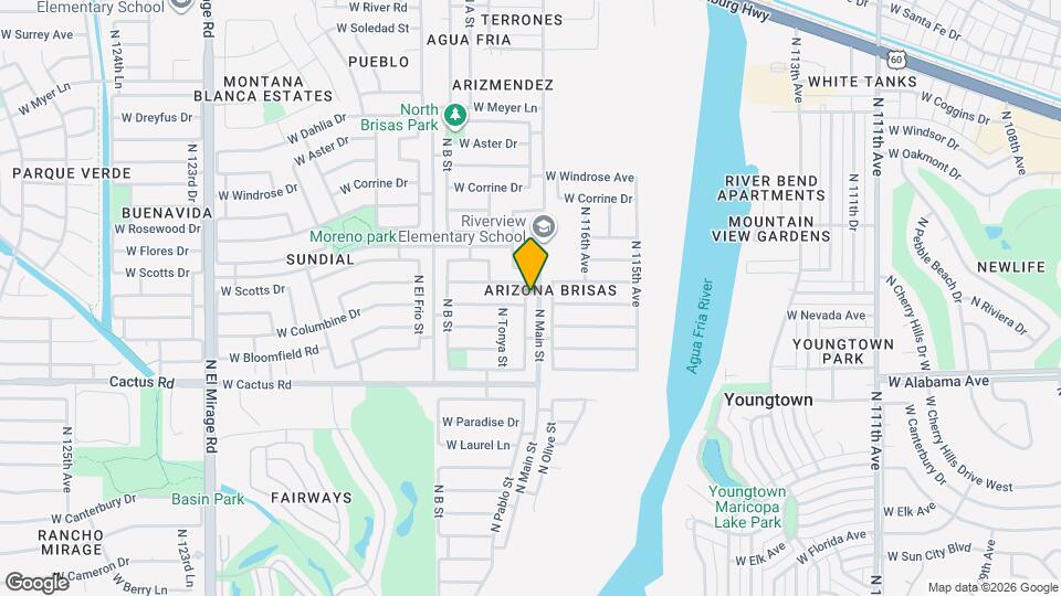 12519 N Pablo St Map and Location Details