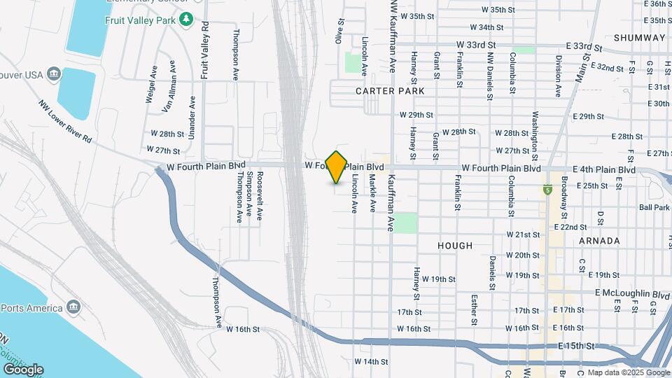 1226 W 24th St Map and Location Details