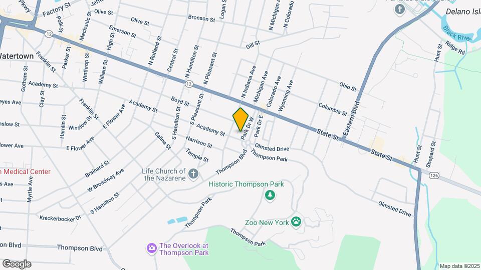 216 Park Dr W Mapa y Detalles de la Ubicación