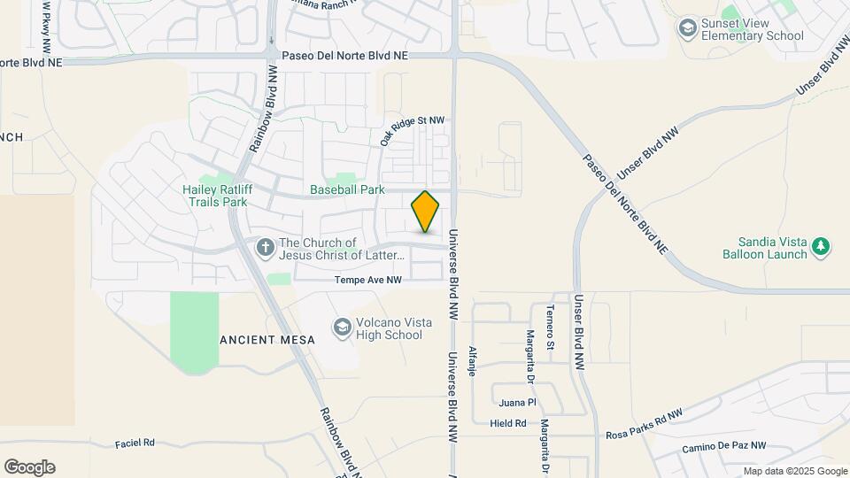 6720 Oasis Canyon Rd NW Map and Location Details