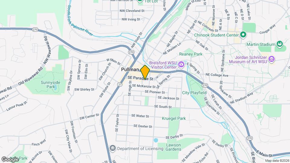 260 SE Paradise St Mapa y Detalles de la Ubicación