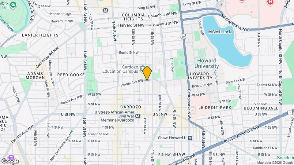 2259 12th St NW Map and Location Details