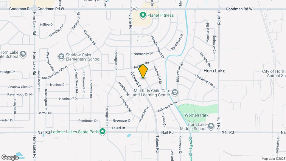 6465 Forest Glen Dr Map and Location Details