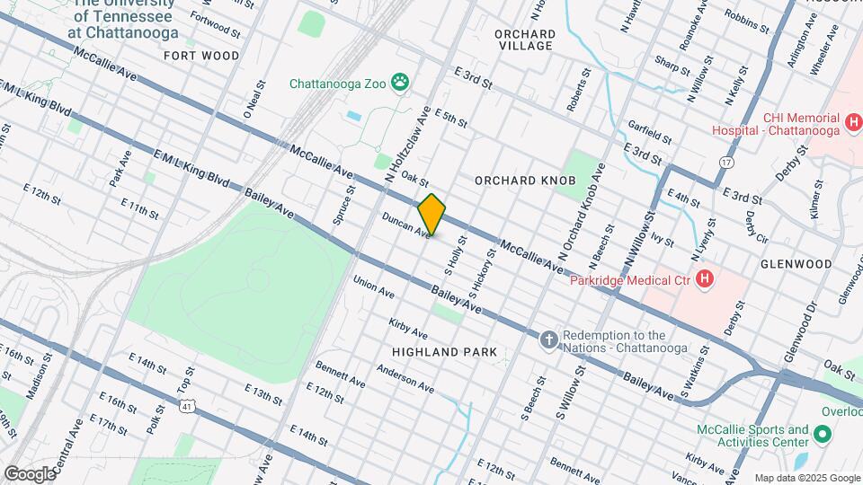 1500 Duncan Ave Mapa y Detalles de la Ubicación