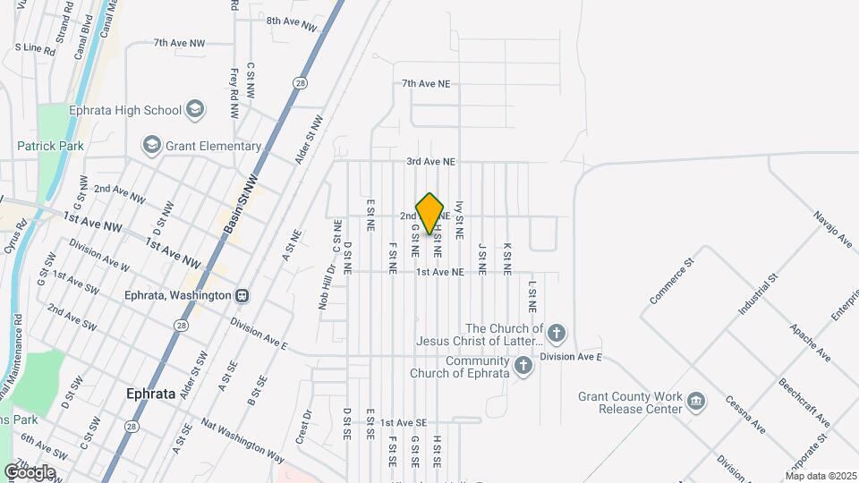 135 H St NE Map and Location Details