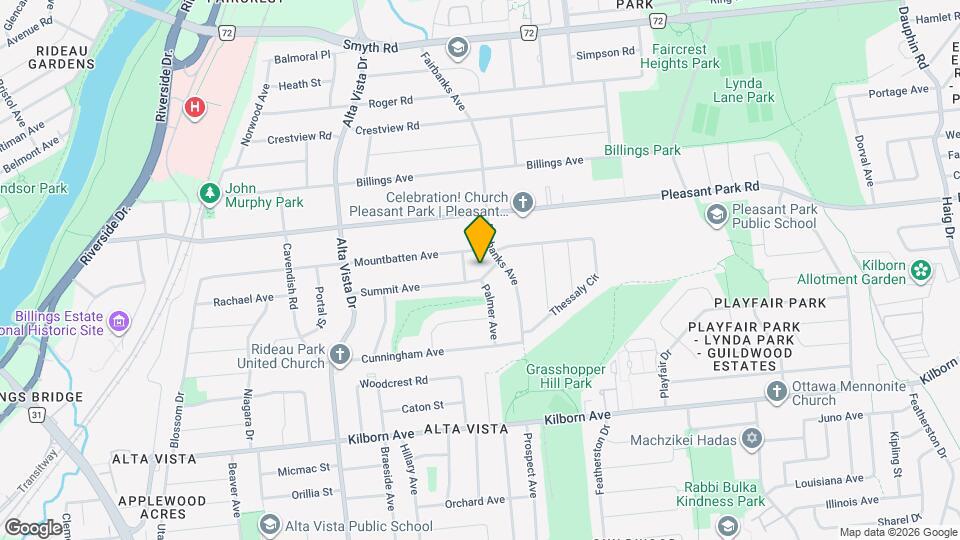 377 Summit Ave Map and Location Details