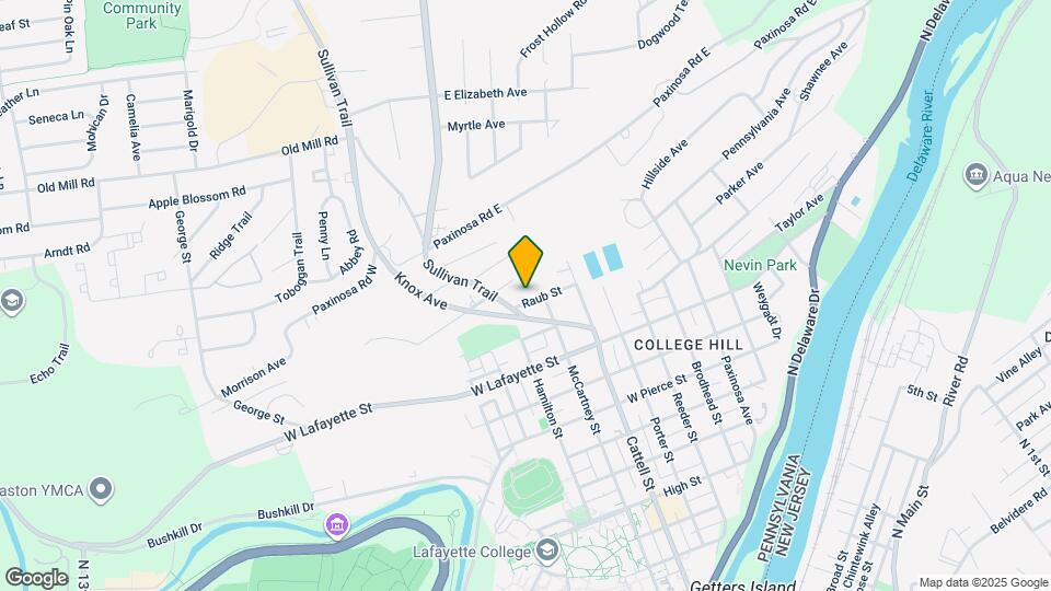613 Raub St Map and Location Details