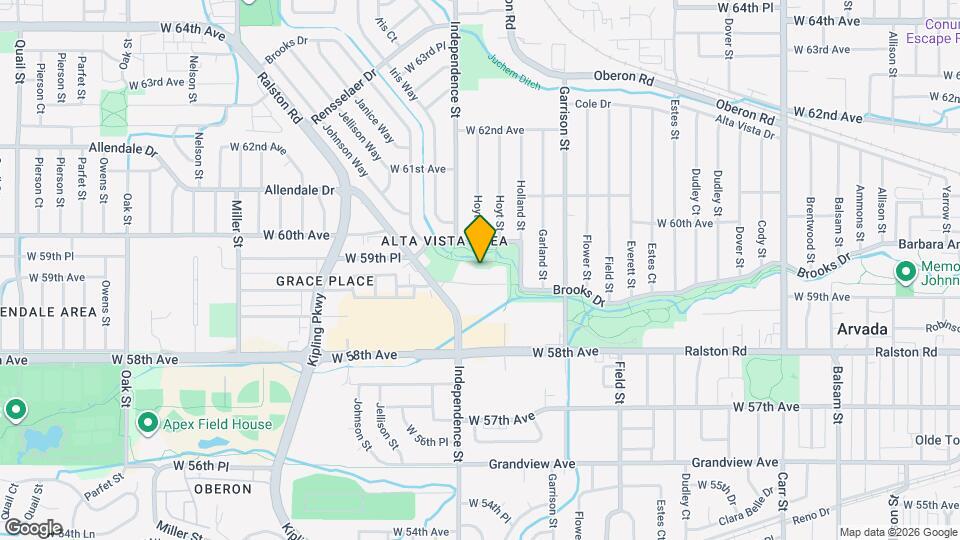 Brookdale Meridian Arvada Mapa y Detalles de la Ubicación