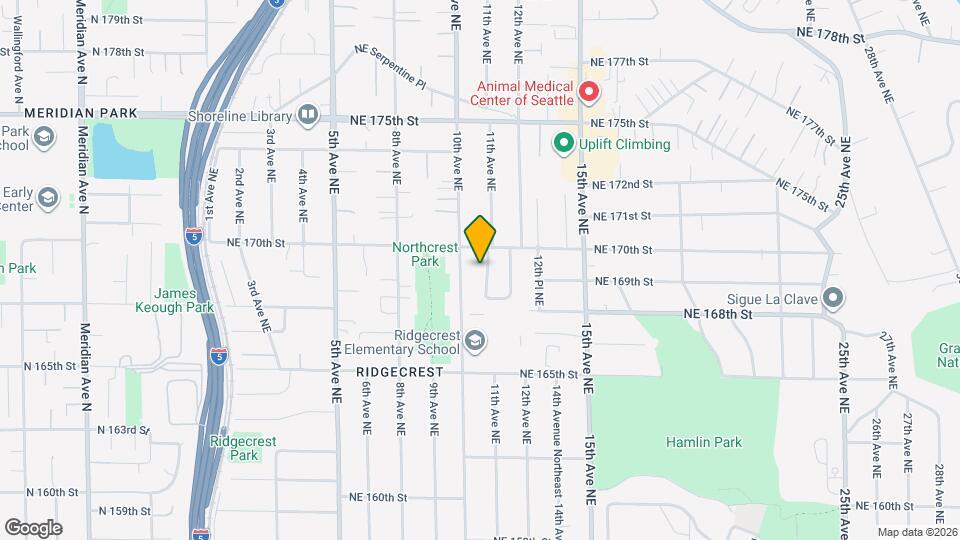 16829 11th Ave NE Mapa y Detalles de la Ubicación