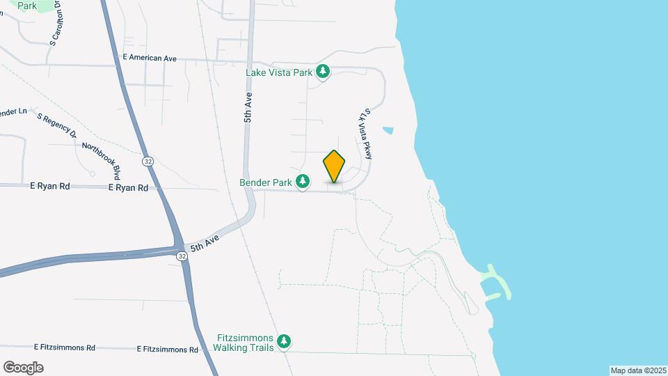 4218 E Lake Vista Blvd Map and Location Details