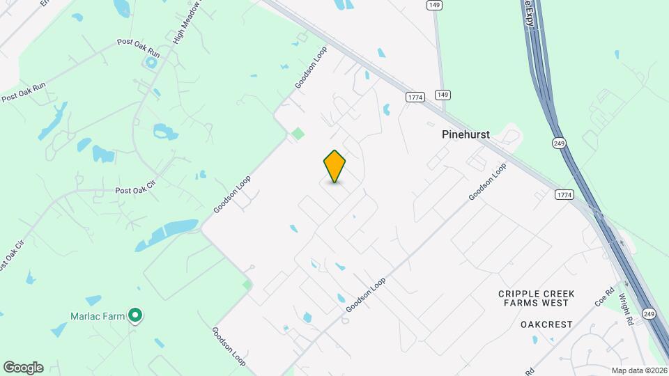 4418 Azalea Blossom Rd Map and Location Details