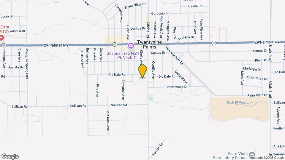 6746 Adobe Rd Map and Location Details