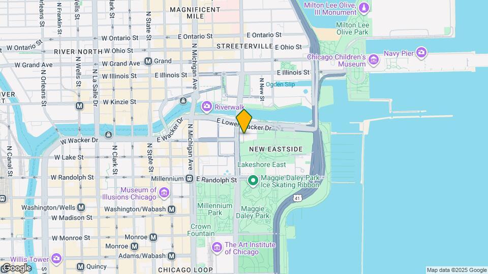 223 E Wacker Dr Map and Location Details