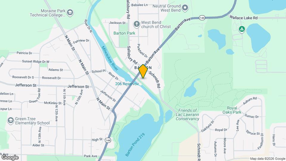 202 Gadow Ln Map and Location Details