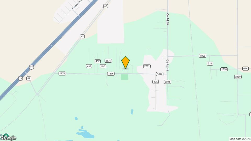 14992 County Rd 1876 Map and Location Details