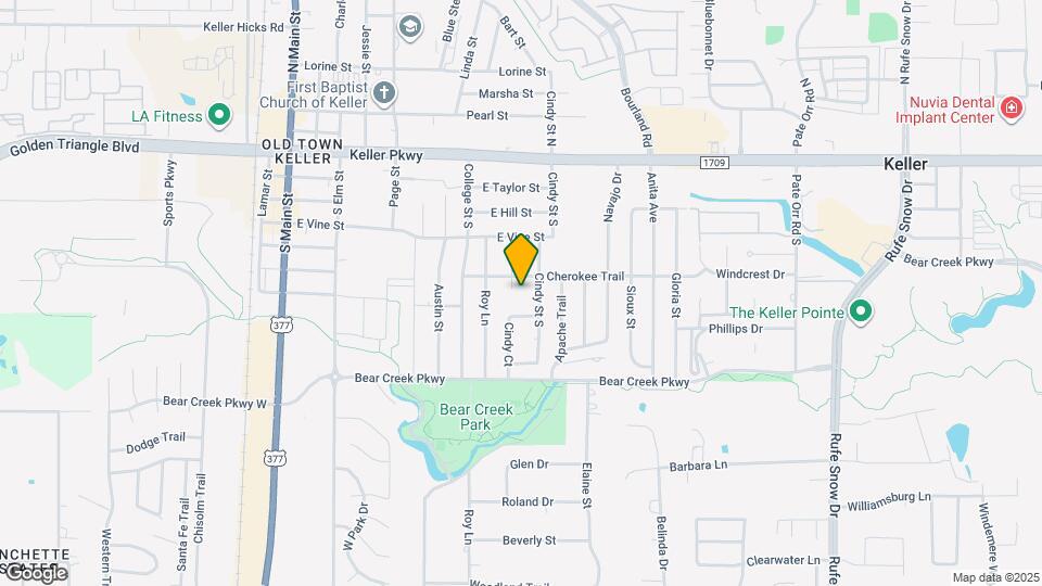 480 Cherokee Ct S Map and Location Details