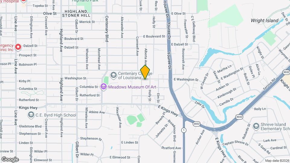 215 E Washington St Map and Location Details