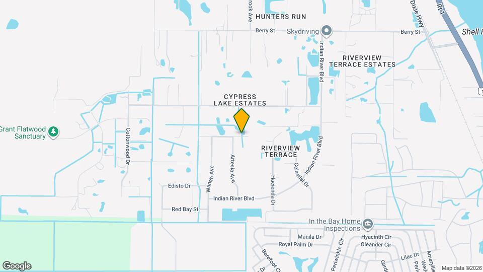 750 HUGO Dr Map and Location Details