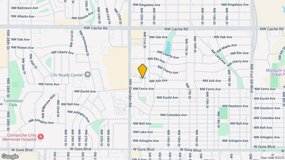 2617 NW De Bracy Ave Map and Location Details
