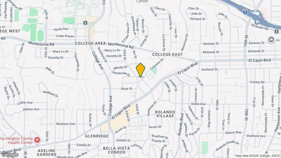 4904 Art St Map and Location Details