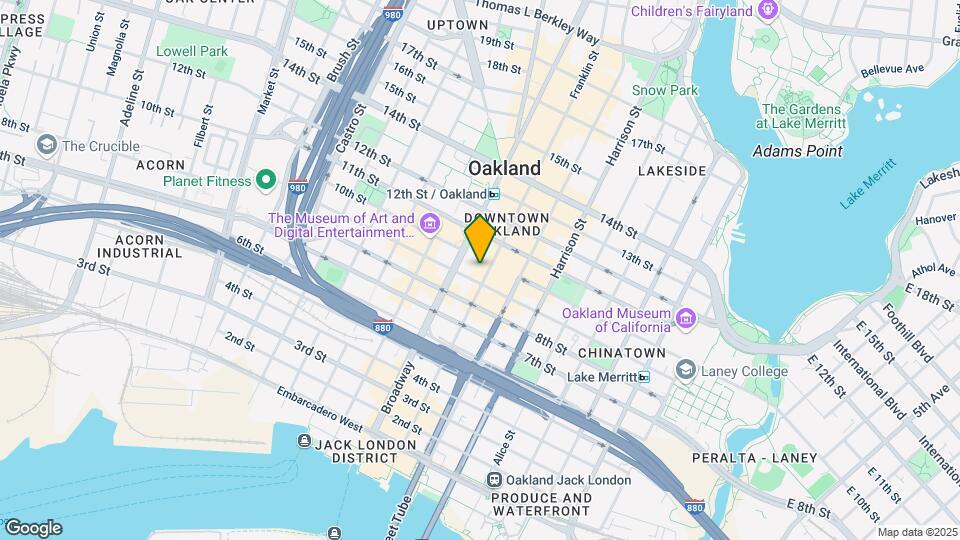 989 Franklin St Map and Location Details