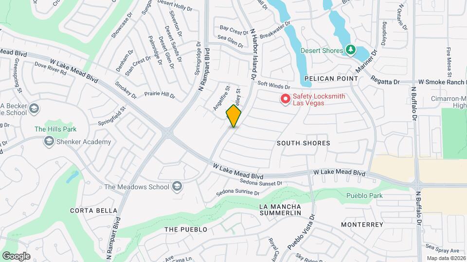 2121 Harbor Cliff Dr Map and Location Details