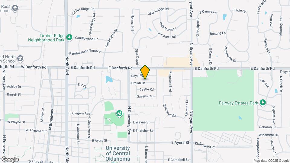 925 Crown Dr Mapa y Detalles de la Ubicación