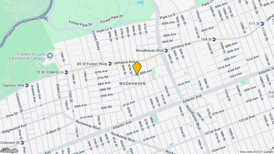 88-08 88th St Map and Location Details