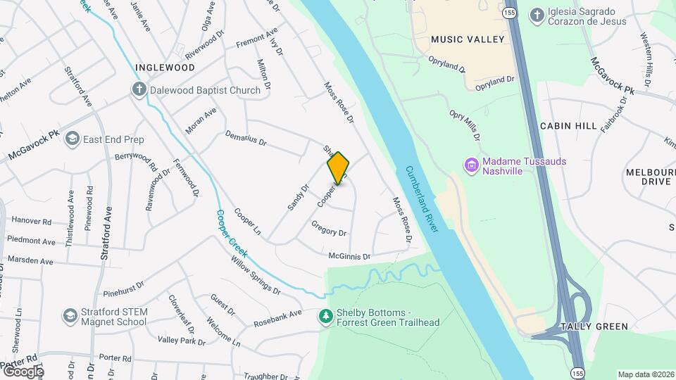 2708 Cooper Ln Map and Location Details