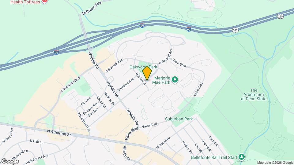 104 E Clearview Ave, Unit 104 Map and Location Details