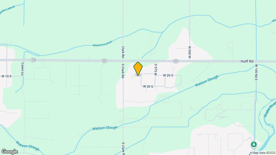 587 W 10 S Map and Location Details