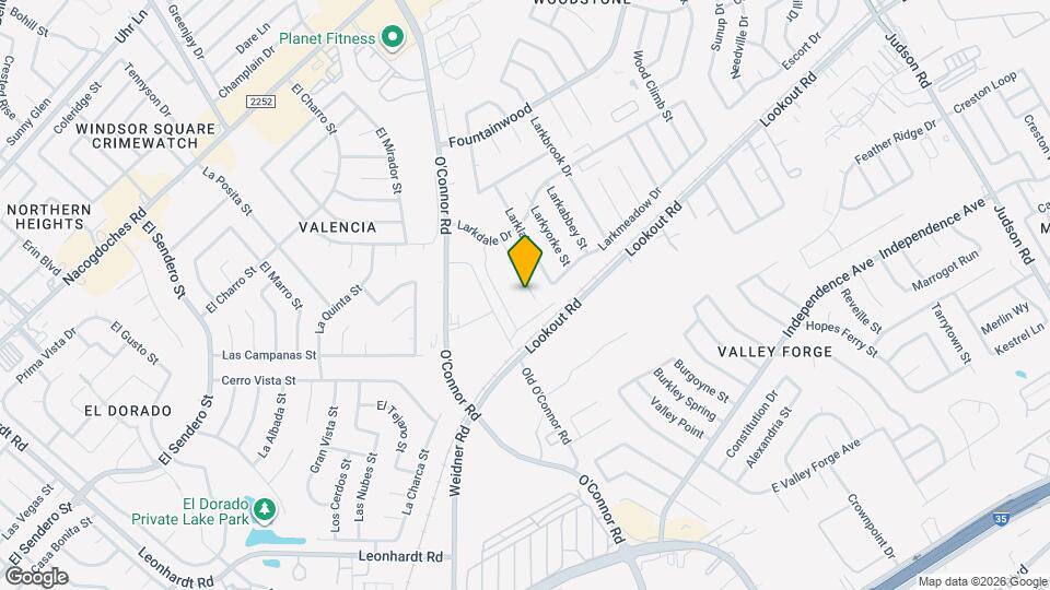 13015 O'Connor Cove Map and Location Details