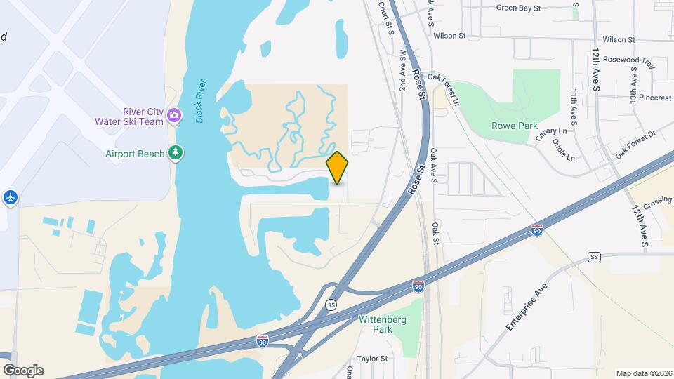 1335 Lauderdale Pl Mapa y Detalles de la Ubicación