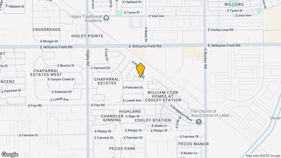 3556 E Hampton Ln Map and Location Details