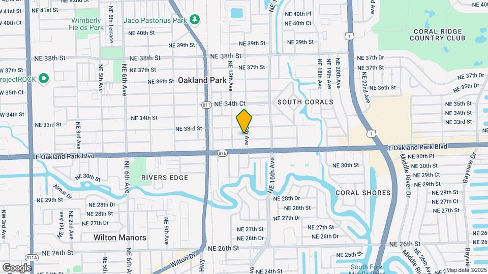 Oakland Gardens Apartments Map and Location Details