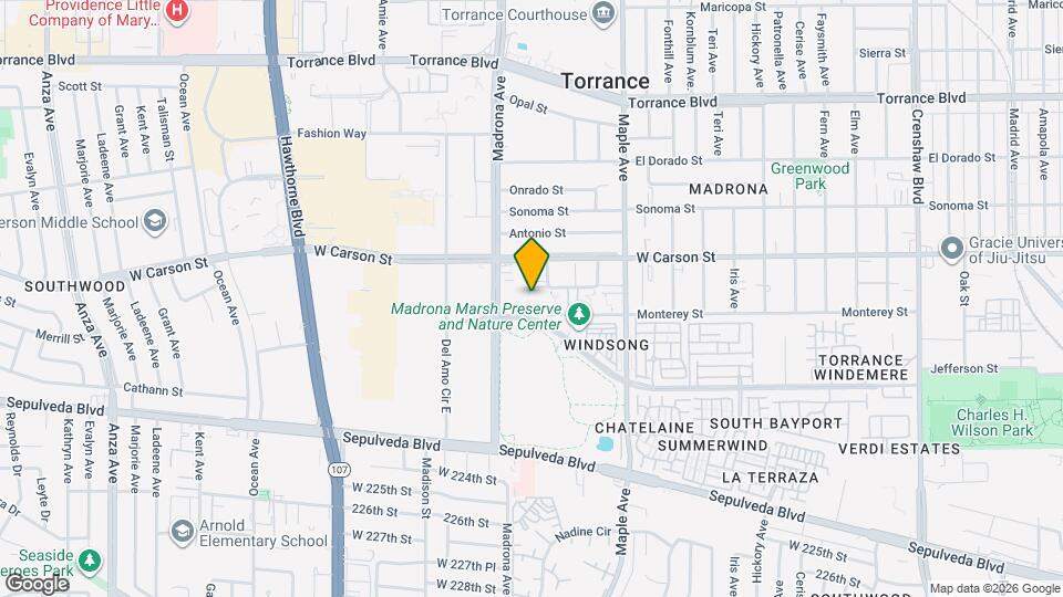 3220 Merrill Dr, Unit 22 Mapa y Detalles de la Ubicación