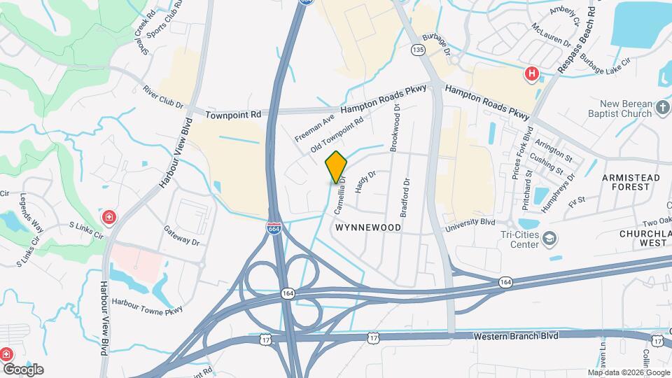 6021 Camellia Dr Map and Location Details