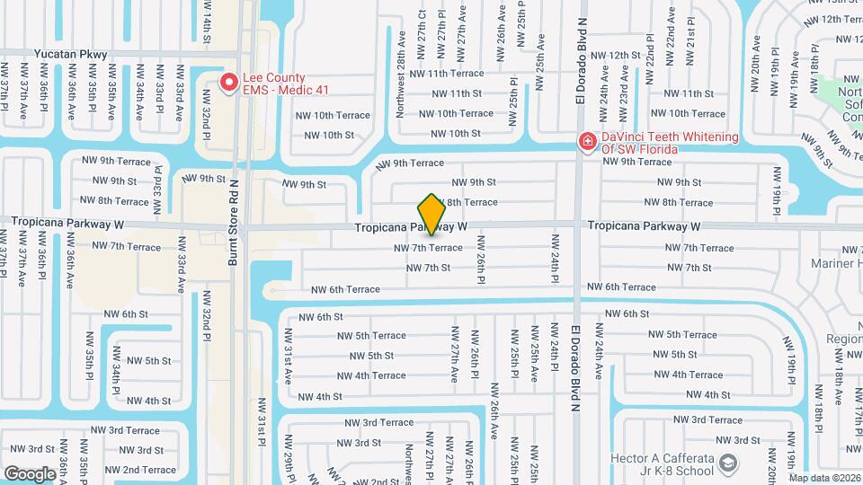 2719 NW 7th Terrace Map and Location Details