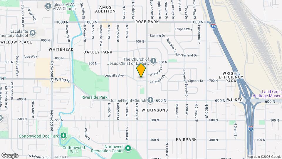 710 N Oakley St, Unit 710 N Oakley Street Mapa y Detalles de la Ubicación