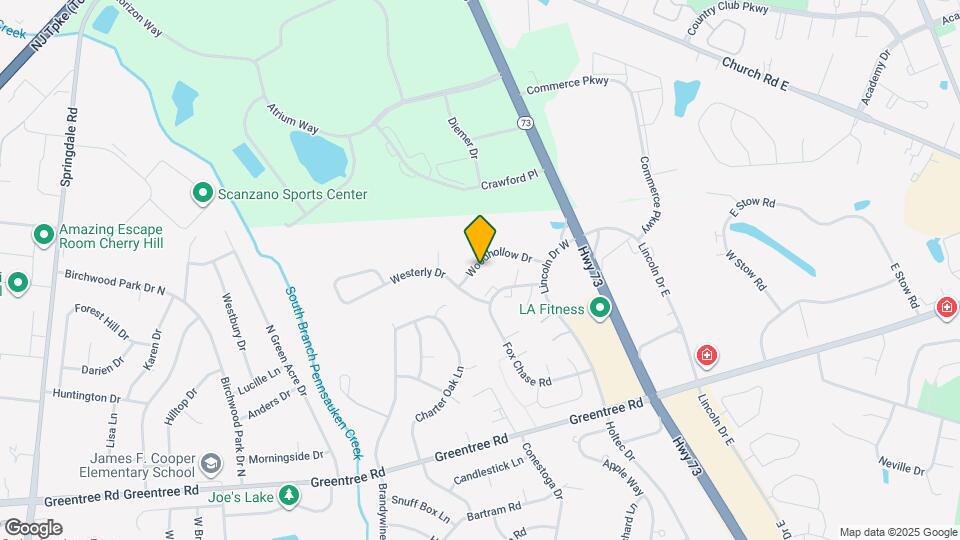 1609 Woodhollow Dr Map and Location Details