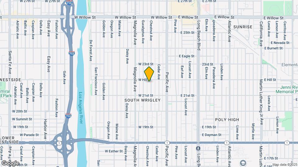 2175 Chestnut Ave Map and Location Details