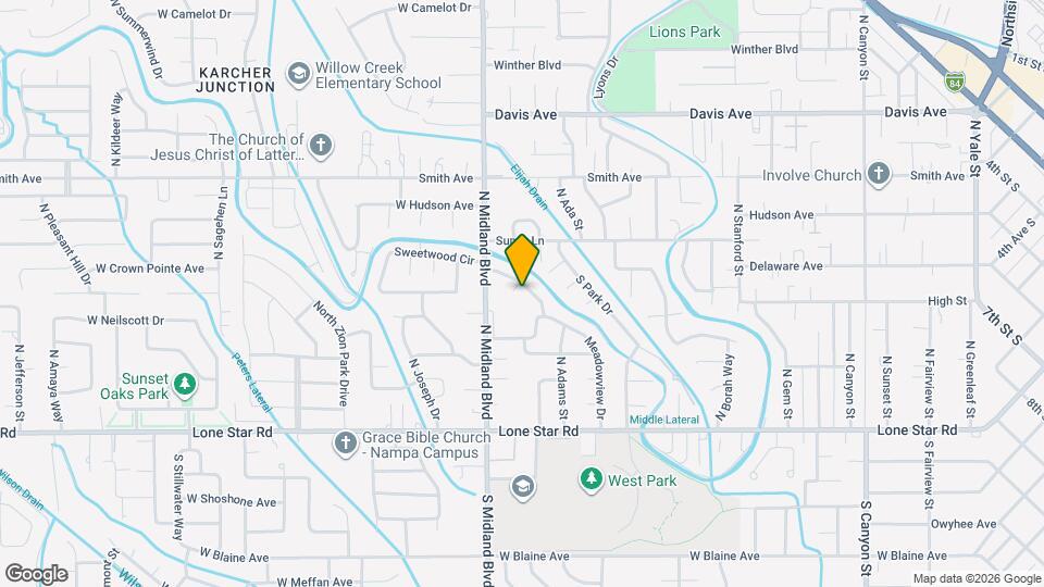 915 W Delaware Ave Map and Location Details